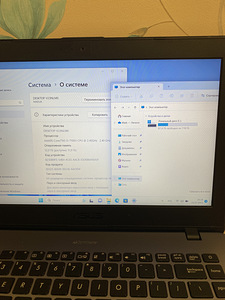 I5/12 ozu/128ssd/intel HD-graafika Asus aku 2t. hea sos (4 foto / 8)