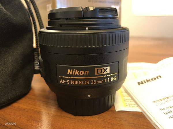 Объектив Nikon Nikkor AF-S 35mm DX как новый (фото #1)
