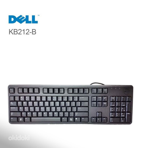Клавиатура DELL KB212B QUIETKEY, мышь WM123 (фото #1)