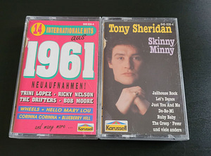 Кассета Tony Sheridan Skinny Minny Best, 14 Hits 1961
