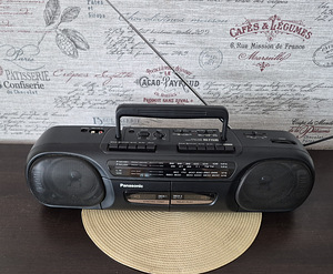 Panasonic RX-T530 retro raadio duubel kassettmakk aux in (1 foto / 4)