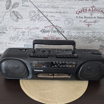 Panasonic RX-T530 retro raadio duubel kassettmakk aux in