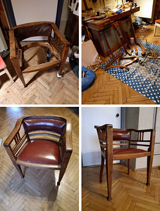 Mööbli restaureerimine ja remont (4 foto / 6)