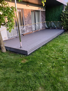 Piirdeaedade, väravate, garaažide, saunade, terrasside värvimine (8 foto / 10)