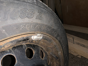 Шипованная резина+ диски , Snow Cross 2 (205/55R16 94T) (3 foto / 3)
