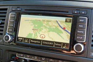 VW Touareg Multivan RNS 510 DVD Navi Raadio LED SSD (3 foto / 5)