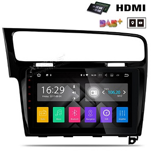 VW Golf 7 Android 10 Navi Raadio 10″ CarPlay 4G SIM (1 foto / 6)