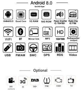 VW Android Navi Raadio 9″ CarPlay Android Auto 4G SIM (3 foto / 6)