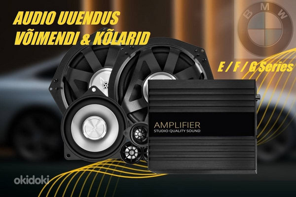 BMW Heli uuendus Audio subwoofer kõlarid E F G Seeria