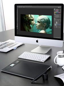 Графический планшет Huion DWH69 + перчатка (ПОЛНОСТЬЮ НОВЫЙ) (3 фото из 9)