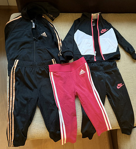 2 komplekti, üks adidas, teine nike + adidas püksid (1 foto / 3)