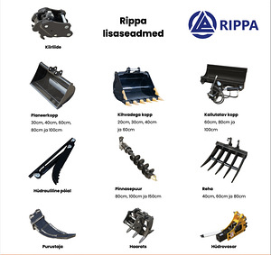Rippa R10 Eco Miniekskavaator (7 foto / 7)