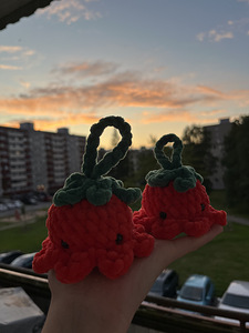 Вязаные игрушки (8 фото из 10)