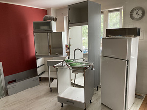 Köögimööbel kodumasinatega, laius 3000mm, lahti võetud, (2 foto / 10)