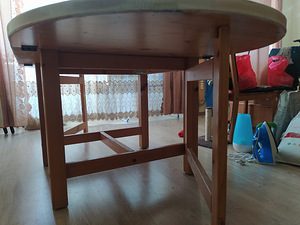 Naturaalsest puidust laud-raamat (5 foto / 5)