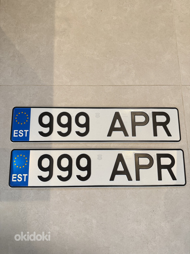 Numbrimärk 999APR