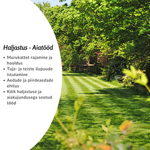 Aiatööd ja haljastus (1 foto / 6)