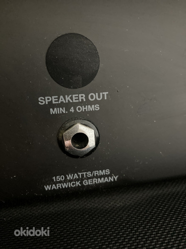 WARWIC AMP HEAD 150 made in Germany (foto #8)