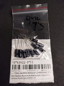 Kondensaatorid/Capacitors (4 foto / 4)