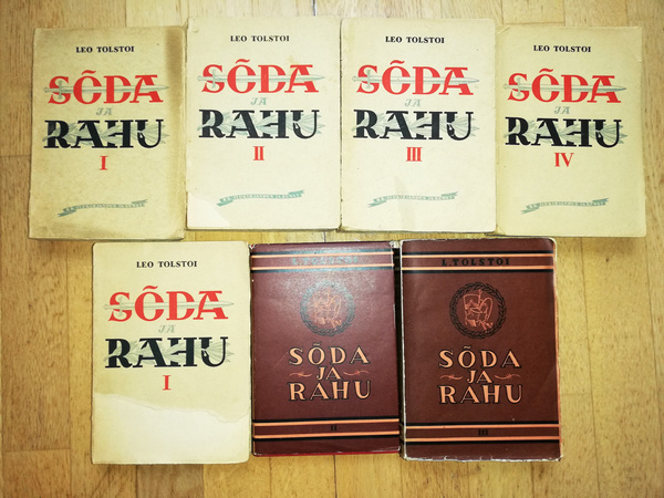 Leo (Lev) Tolstoi "Sõda ja Rahu" aastatest 1941-1946