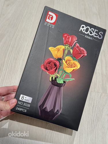 Lego розы, тюльпан
