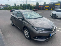 Auto rent ilma tagatiseta! Toyota Auris 2016 a. LPG/ hübriid