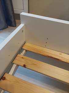 Voodi madratsi ja pealismadratsiga (7 foto / 8)