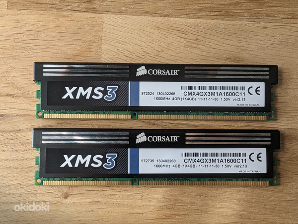 Corsair XMS3 4GB DDR3 (фото #1)