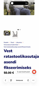 Vest ratastoolikasutaja (5 foto / 5)