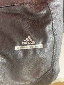Black leather Adidas leggings, S, Stella McCartney edition