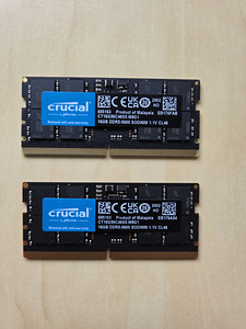 Crucial 16GB DDR5 5600MHz SO-DIMM RAM CL46 (3 foto / 3)
