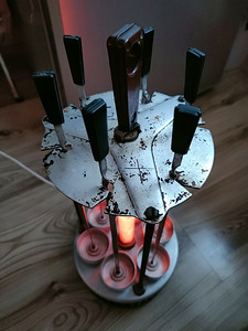 Vertikaalne keerlev elektrigrill (1 foto / 5)