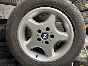 BMW 16" диски 5x120 стайл 16 + M+S резина 225 55 16 (5 фото из 10)