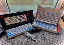 Redragon k530W klaviatuur + HK Gaming keycaps/klahvid