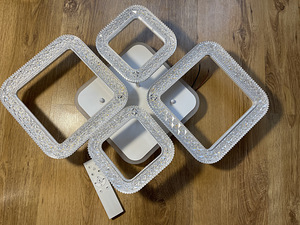 Lakke led lühter dimmeriga 80W. (7 foto / 7)