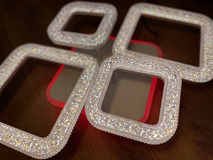 Lakke led lühter dimmeriga 80W. (1 foto / 7)