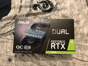 ASUS 2060 12GB videokart (1 foto / 4)